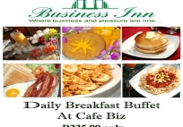 Breakfast Buffet @ Cafe Biz (CANCELLED)